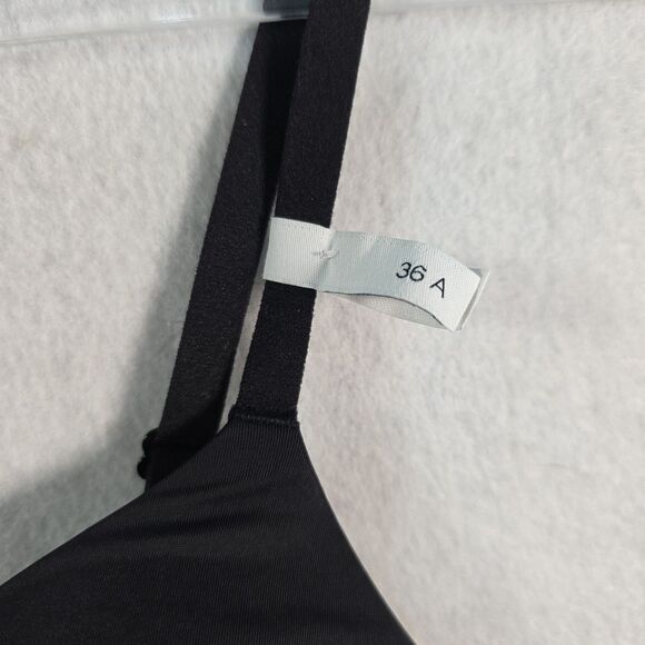 Gap Body Wireless T-Shirt Bra Women's Size 36A True Black NWT - Picture 4 of 6